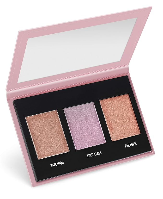 Black Radiance True Complexion 3D Highlighter Palette, Luminosity, 0.38 Ounce-Velvo Beauty
