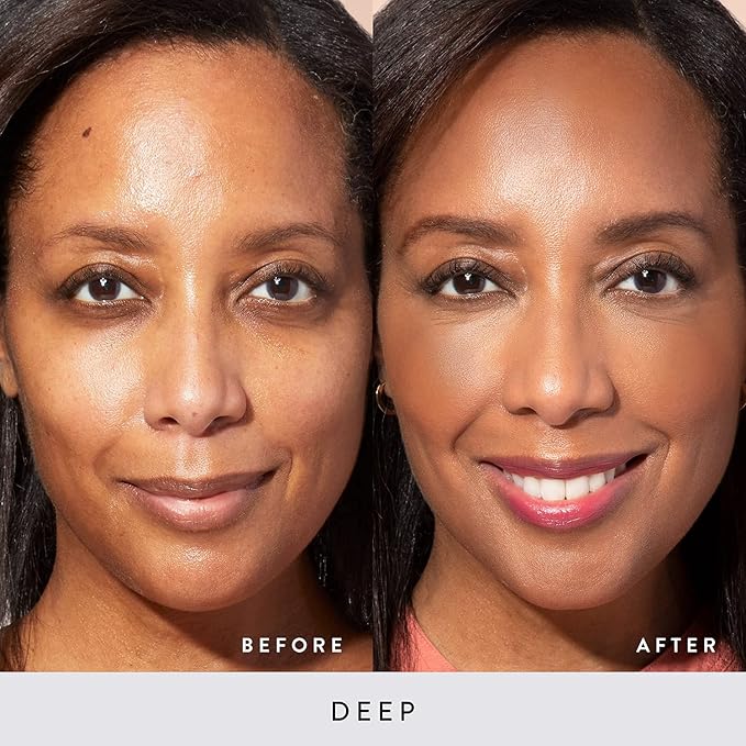 LAURA GELLER NEW YORK Baked Bronze-N-Brighten Bronzer Powder - Deep - Natural Bronze Glow-Velvo Beauty