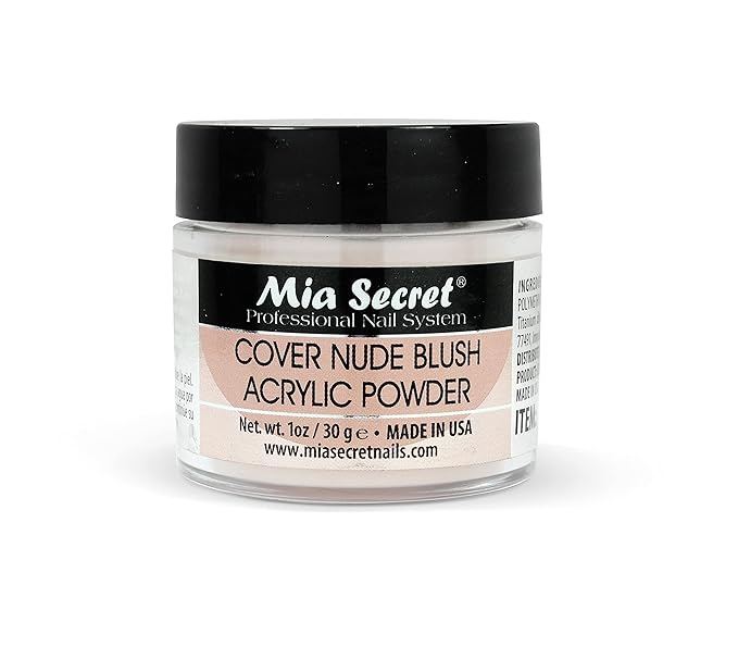 Mia Secret Cover Nude Blush Acrylic Powder 1oz-Velvo Beauty