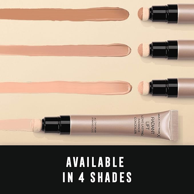 Max Factor Radiant Lift Concealer - 02 Light Concealer Women 0.23 oz-Velvo Beauty