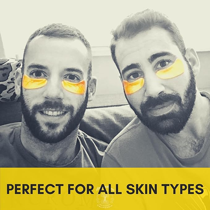 Under Eye Patches & Masks (18 Pairs) - All Natural Anti Aging Treatment for Bags, Puffiness, Wrinkles, & Dark Circles - 24K Gold, Collagen, Hyaluronic Acid, Hydrogel - Formulated in San Francisco-Velvo Beauty