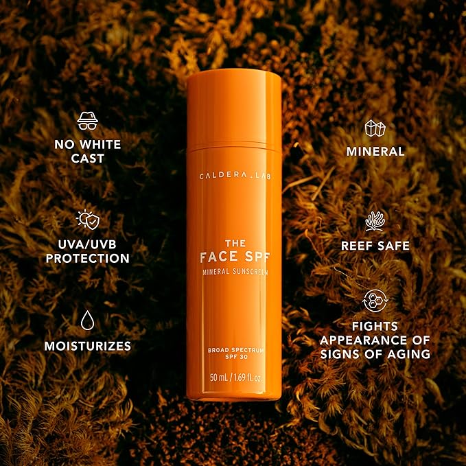 Caldera + Lab The Face SPF, No White Cast Mineral Sun Screen with SPF 30-Velvo Beauty