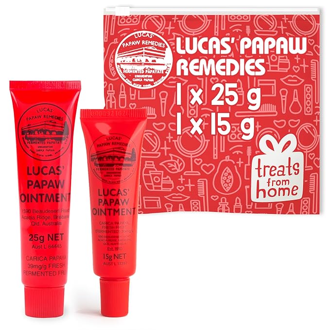 Lucas Pawpaw Lip Ointment, Lucas Pawpaw Cream, Lucas Pawpaw Ointment for Lips & Dry Skin (15 Gram & 25 Gram)-Velvo Beauty