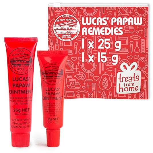 Lucas Pawpaw Lip Ointment, Lucas Pawpaw Cream, Lucas Pawpaw Ointment for Lips & Dry Skin (15 Gram & 25 Gram)-Velvo Beauty