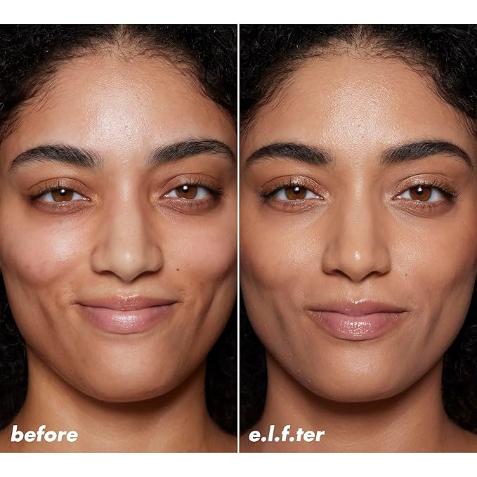 e.l.f. Halo Glow Skin Tint SPF 50, Tinted Moisturizer For Light, Buildable Coverage, Creates A Natural Glow, Vegan & Cruelty-Free, 8 Medium Neutral-Velvo Beauty