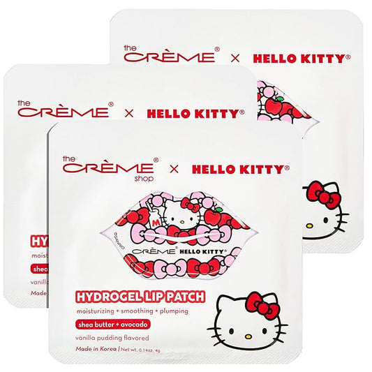 The Crème Shop x Hello Kitty Hydrogel Lip Patch 3 Pack-Velvo Beauty