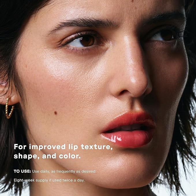 U Beauty The PLASMA Tinted Lip Compound Anti-Wrinkle & Anti-Aging Treatment - Shimmery Plumping Lip Gloss with Hyaluronic Acid, Shea Butter, Salicylic Acid & Peptides to Deeply Hydrate,Bellini - 15 mL-Velvo Beauty