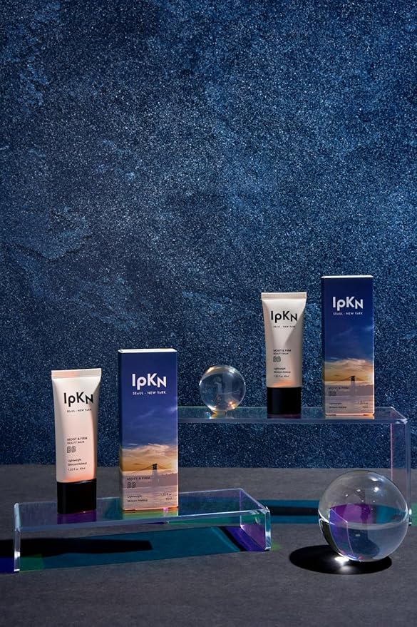 IPKN Moist & Firm BB Cream - Ultra-Hydrating Daily BB Cream with or without SPF40 - Lightweight, Non-Greasy Face Base with Antioxidants for Smooth, Radiant Skin-Velvo Beauty