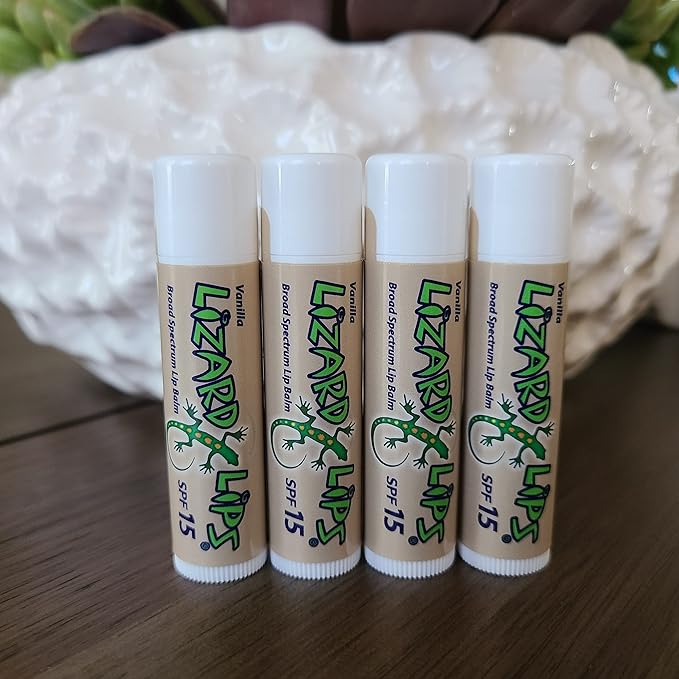 Lizard Lips SPF 15 Lip Balm (Vanilla)-Velvo Beauty