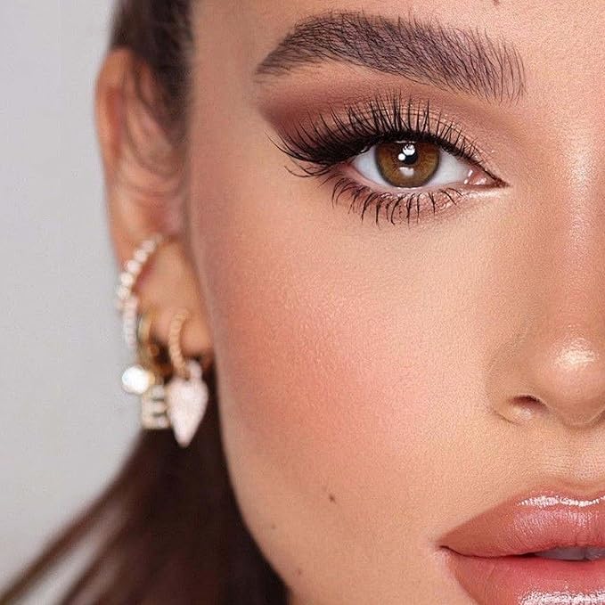 VEYESBEAUTY Lash Clusters Individual Eyelash Extensions Thin & Invisible Band DIY False Eyelashes for Self-application Newbie's Five-Second Series Wispy Lash Tray, LuxeBold 16mm Single Length-Velvo Beauty