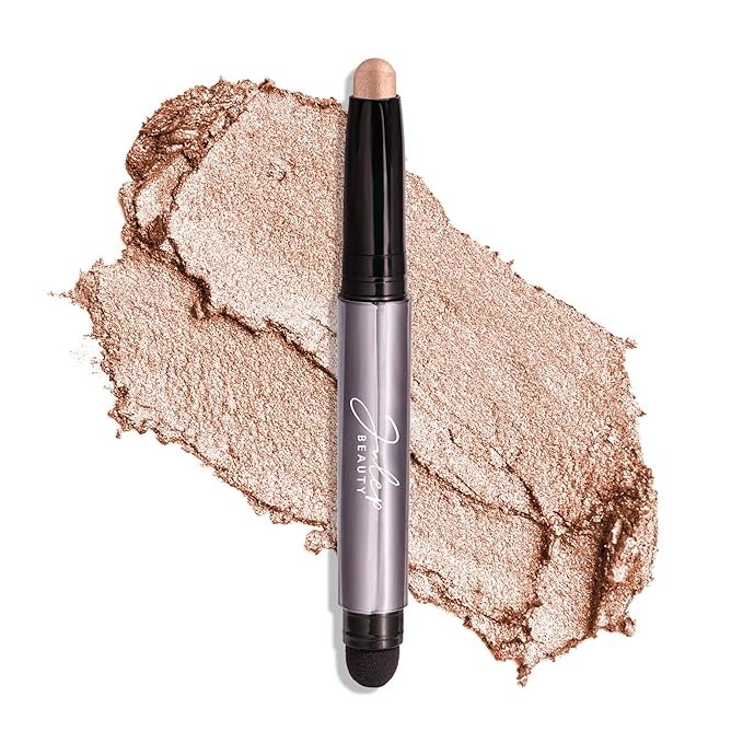 Julep Eyeshadow 101 Cream-to-Powder Waterproof Shadow Stick – Champagne Shimmer – Long-Lasting, Crease-Proof, Medium Golden-Beige Shimmer Cream Eyeshadow with Built-in Smudger-Velvo Beauty
