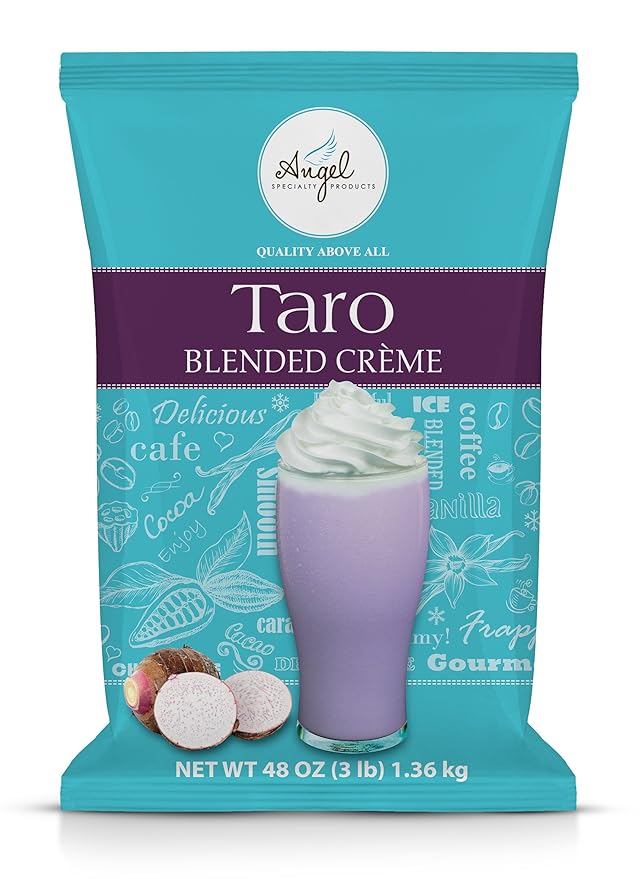 Taro Blended Crème Mix by Angel Specialty Products [3 LB]-Velvo Beauty