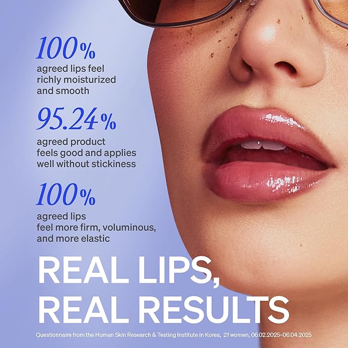 LipLock Jelly Serum for Dry Lips, Long-Lasting, Hydrating, Plumping, Glossy Mask with Rose PDRN, Carrot Collagen, Pillow Peptide, Moisturizing Tinted Lip Balm. (Crystal Clear)-Velvo Beauty