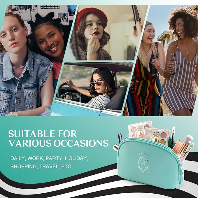 Color Nymph All In One Makeup Kit, Makeup Gift Set for Beginners Teenager Girls with Eyeshadow Palette Blush Lipstick Lip Pencil Eye Pencil Brush Mascara Portable Bag-Velvo Beauty