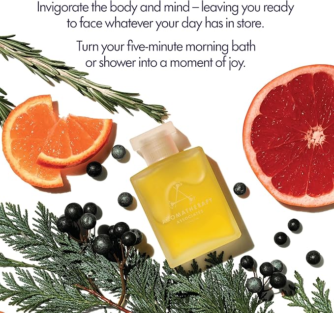 Aromatherapy Associates Revive Morning Bath and Shower Oil – Hydrating Oil with 3 Essential Oils to Refresh Mind, Body, and Spirit (1.86 oz)-Velvo Beauty