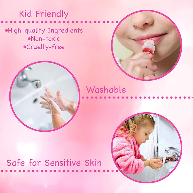 Expressions – Mermaid Beauty Kit – Novelty Starter Makeup Palette, Fold Out Makeup Palette, Make Up Toy Cosmetic Kit Gifts for Girls -Washable Make Up Set-Non-Toxic-Velvo Beauty