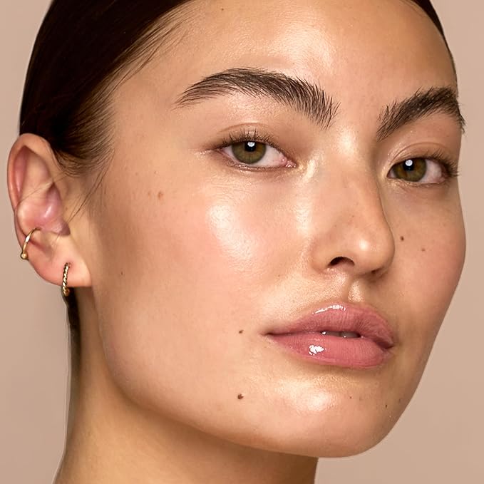 Jouer Essential Tinted Hydrating Lip Oil Gloss – Moisturizing Dry Lip Treatment Serum - Fragrance Free Tinted Lip Oil - Jojoba Seed Oil and Apricot Oil Formula-Velvo Beauty