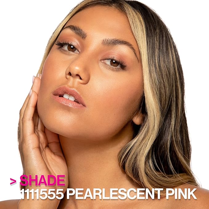 wet n wild Color Icon Blush, Effortless Glow & Seamless Blend infused with Luxuriously Smooth Jojoba Oil, Sheer Finish with a Matte Natural Glow, Cruelty-Free & Vegan - Pearlescent Pink-Velvo Beauty