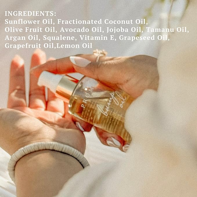 Promise Stretch Mark Prevention Bump Oil, Defense + Repair, Clean Pregnancy Skincare, Non-Toxic, Pregnancy Belly Oil, Vegan, Fast Drying-Velvo Beauty