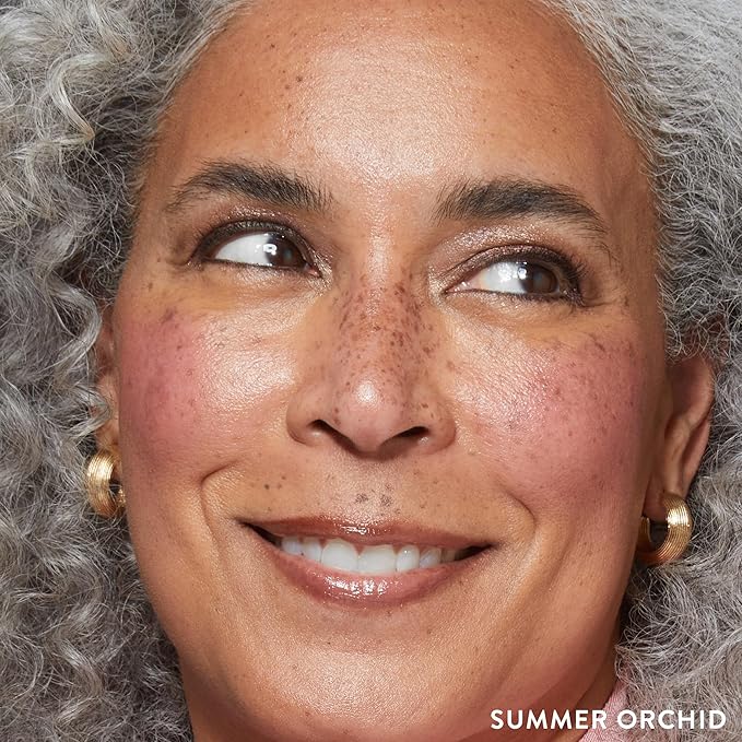 LAURA GELLER NEW YORK Baked Blush-n-Brighten Marbleized Blush for Cheeks - Summer Orchid - Natural Finish - Buildable Color-Velvo Beauty