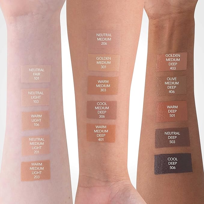 CLE Cosmetics CCC Cream (Warm Medium 303 / SPF 50) - Color Correcting Hybrid CC Cream with Sunscreen - Lightweight, Hydrating, Light to Medium Coverage Foundation - 1 fl oz-Velvo Beauty