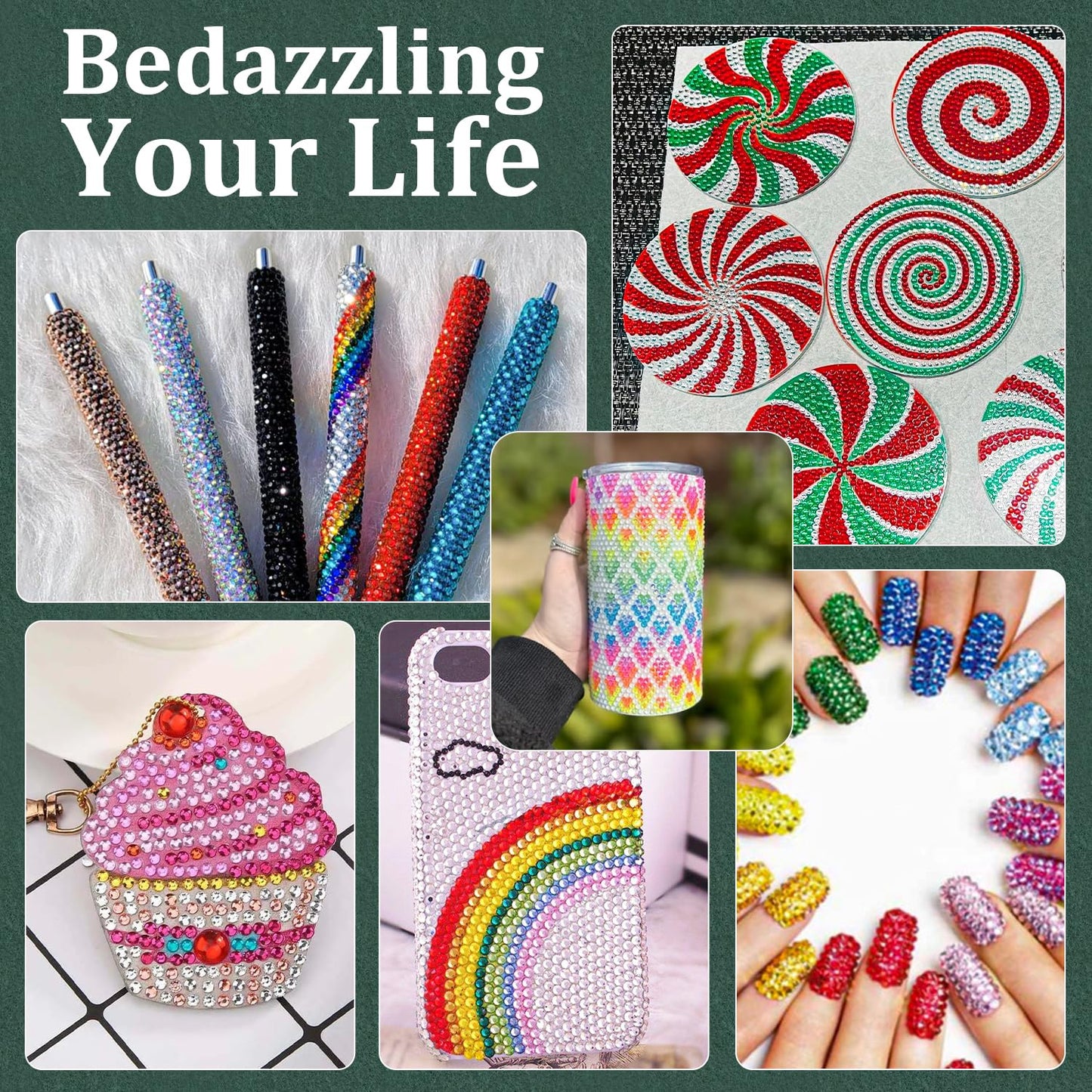 Resin Rhinestones for Crafting with B7000 Jewelry Glue, 2 Boxes Dark Pink Flatback Crystals with 3Pcs 10ml Glue for Bedazzling Crafts DIY Nail Art Makeup，Non Hotfix Gems for Clothing Shoes-Velvo Beauty