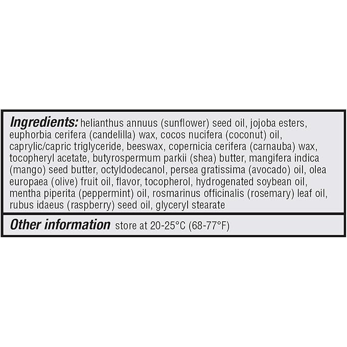 ChapStick Total Hydration Essential Oils Peace Lip Balm, Rosemary + Peppermint Lip Balm Tube, Lip Care - 0.12 Oz-Velvo Beauty