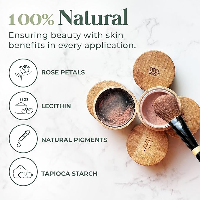 Dr. Lily Ros- All-Natural Blush, Bronzer & Shimmer – Plant Based No Harsh Chemicals, No Parabens or Synthetic Fragrances 100% Natural Formula Safe for Sensitive Skin (Golden Sun)-Velvo Beauty