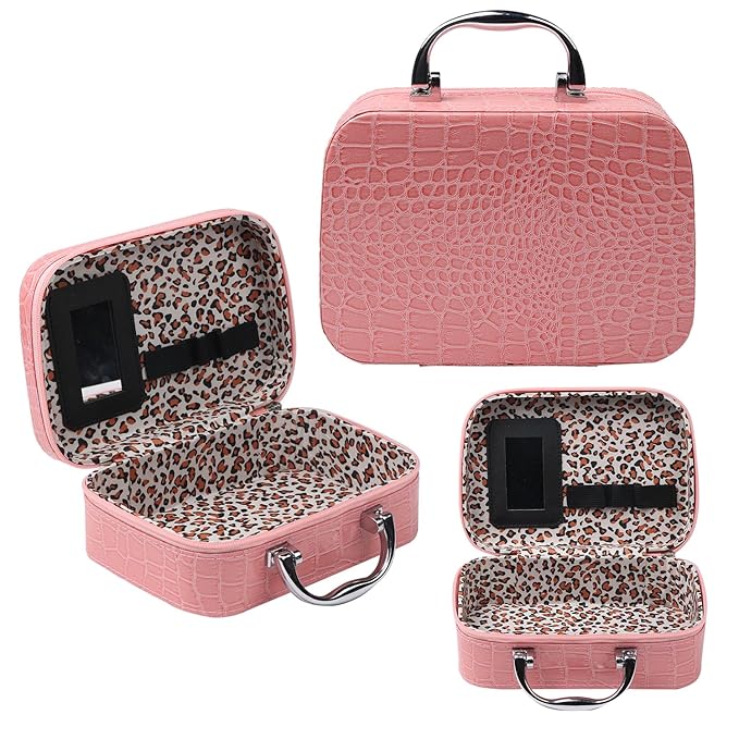 All in One Makeup Kit for Makeup storage bag 2X14 Colors Eyeshadow Palette Liquid Foundation Eyeliner Pencils Contouring Stick Lip Gloss Eyebrow Pencils 20Pcs Makeup Brushes etc For Women Girls Teens (Pink)-Velvo Beauty