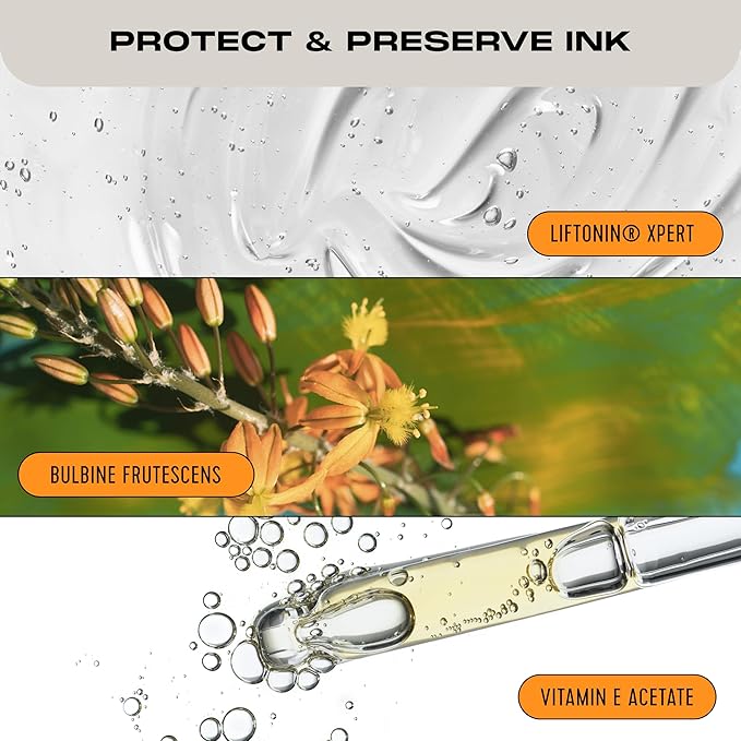 Stories & Ink Tattoo Care | DAILY MOISTURIZER for healed skin - with Advanced UV Ink Protection to Prevent Tattoo Fading, Protects & Hydrates Healed Tattoos, 200 mL / 6.8 Fl Oz-Velvo Beauty