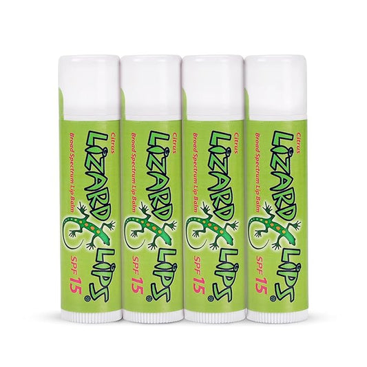 Lizard Lips SPF 15 Lip Balm (Citrus)-Velvo Beauty