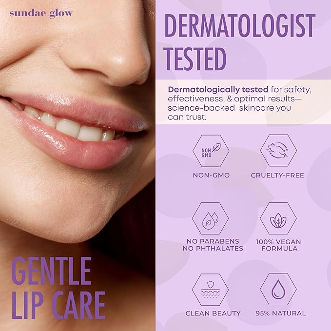 Berries & Fig Lip Mask - Dermatologist Tested, Anti-Aging, Korean Skin Care, Deep Hydration, Overnight Lip Repair - Non- GMO, Vegan, Clean Beauty, 95% Natural, Cruelty-Free - 1 Pack-Velvo Beauty