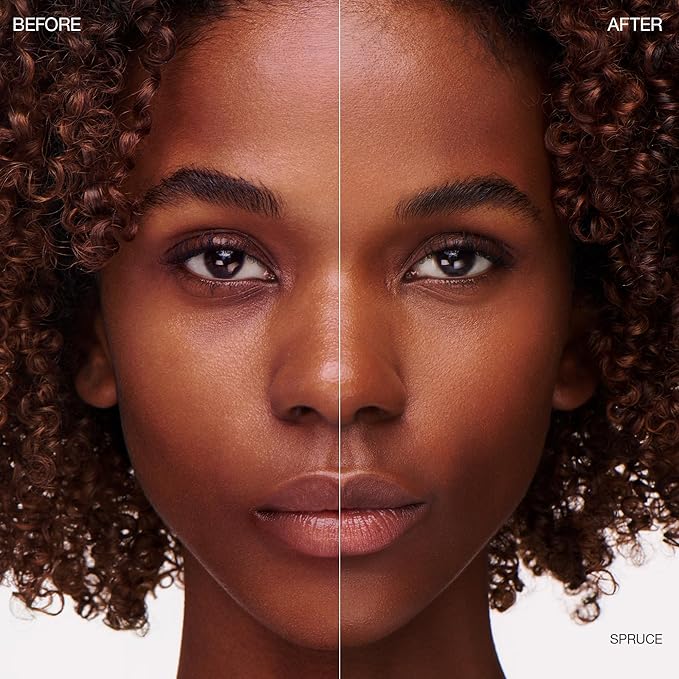 Ogee Complexion Perfecting Liquid Foundation - Lightweight Tinted Moisturizer For Face (Spruce 12.75N - Deep, Bronze Undertones) - with Vitamin C & Jojoba Oil - Certified Organic & Made in USA-Velvo Beauty