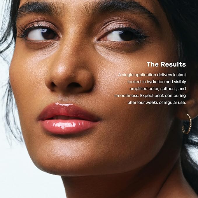 U Beauty The PLASMA Tinted Lip Compound Anti-Wrinkle & Anti-Aging Treatment - Shimmery Plumping Lip Gloss with Hyaluronic Acid, Shea Butter, Salicylic Acid & Peptides to Deeply Hydrate,Bellini - 15 mL-Velvo Beauty