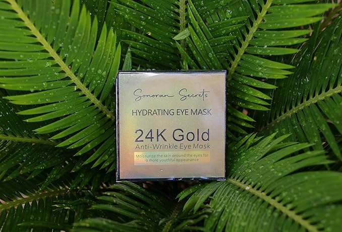 Golden 24K Radiant Under Eye Gel Mask (30 Pairs) Rejuvenating, Hydrating, Moisturizing Therapy for Under Eye Wrinkles, Dark Circles, Puffy Eyes, Refreshing, Revitalizing, Travel-Velvo Beauty