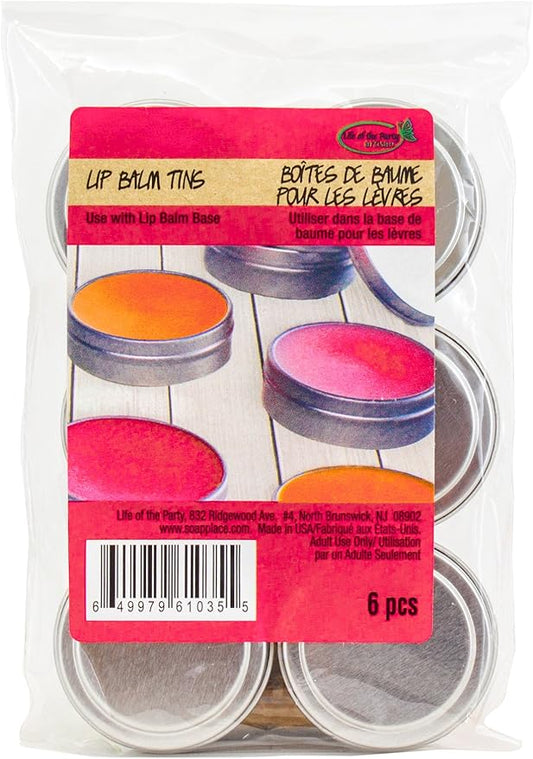 Tins Lip Balm, 5 x 3.3 x 0.6 inches-Velvo Beauty