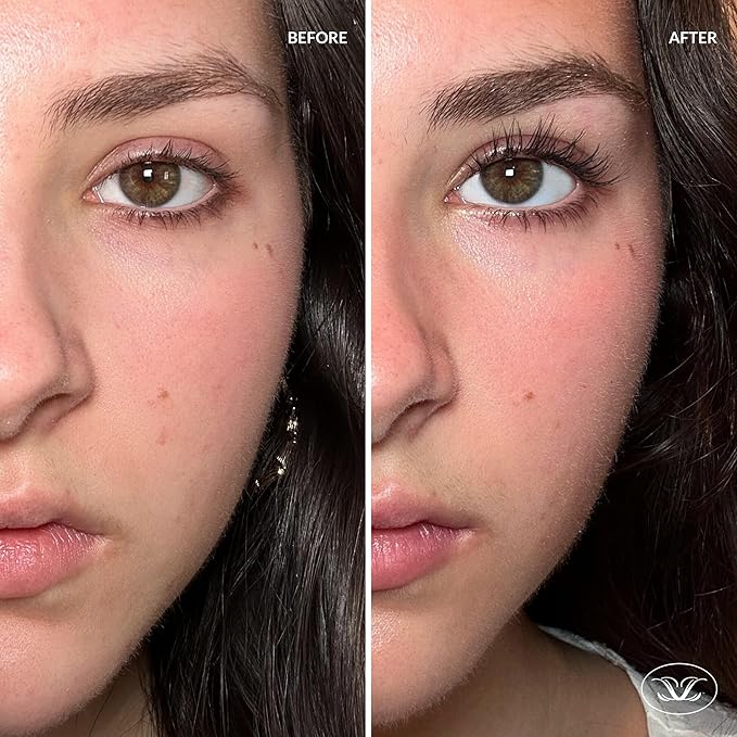 LiLash Purified Eyelash Serum to Grow Longer & Fuller-Looking Lashes - Eyelash Growth Enhancer, Safe for Use with Contacts, Lash Extensions, Sensitive Eyes - Vegan & Cruelty-free (2mL, 90-Day Supply)-Velvo Beauty