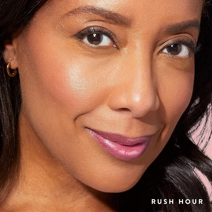 LAURA GELLER NEW YORK Prep-n-Go 2-in-1 Lip Scrub and Lip Oil Tint, Lip Hydrating Oil and Exfoliator, Rush Hour-Velvo Beauty