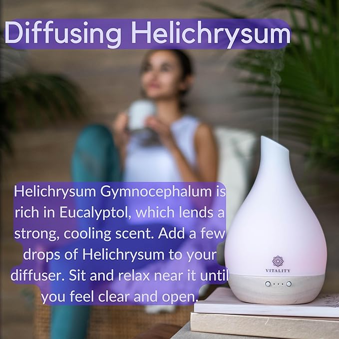 Vitality Extracts Helichrysum Essential Oil - 30ml, Helichrysum Gymnocephalum, Aromatherapy, Skin Care, Happy, Stress Relief, Aches Relief-Velvo Beauty