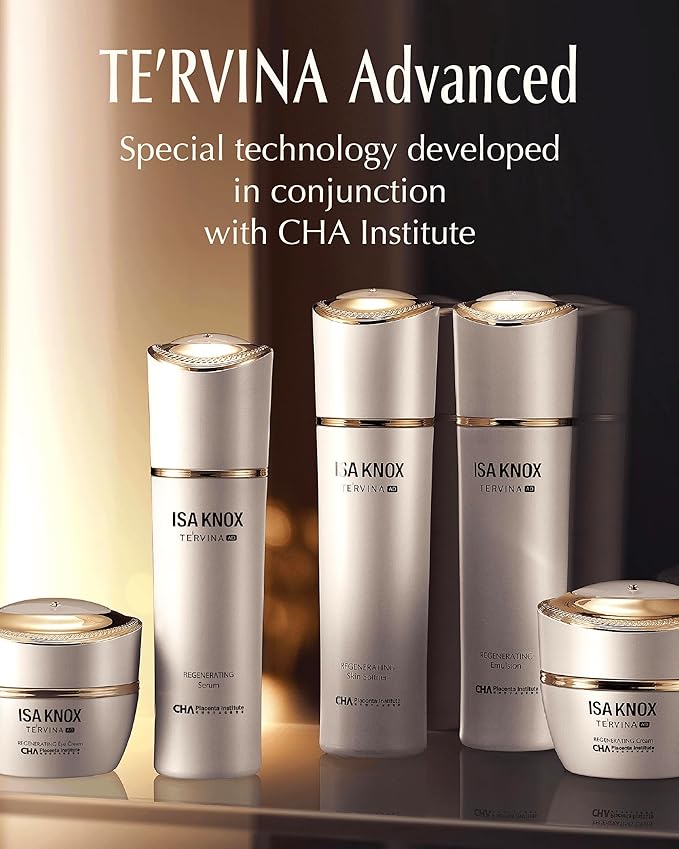 ISA KNOX TE'RVINA AD Regenerating Skin Softener (5.1fl oz) - Hydrating, Nourishing & Firming Toner for Youthful and Radiant Skin, Placenta, Rose Absolute | Korean Skincare-Velvo Beauty