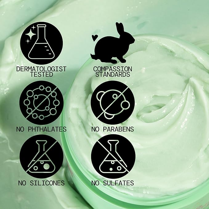 Pacifica Scalp Smoothie Hydrating Scalp Treatment & Leave-On Hair Mask, Cooling Relief for Dry, Flaky, Itchy Scalp & Thinning Hair, Vegan & Cruelty-Free, 6 fl oz-Velvo Beauty