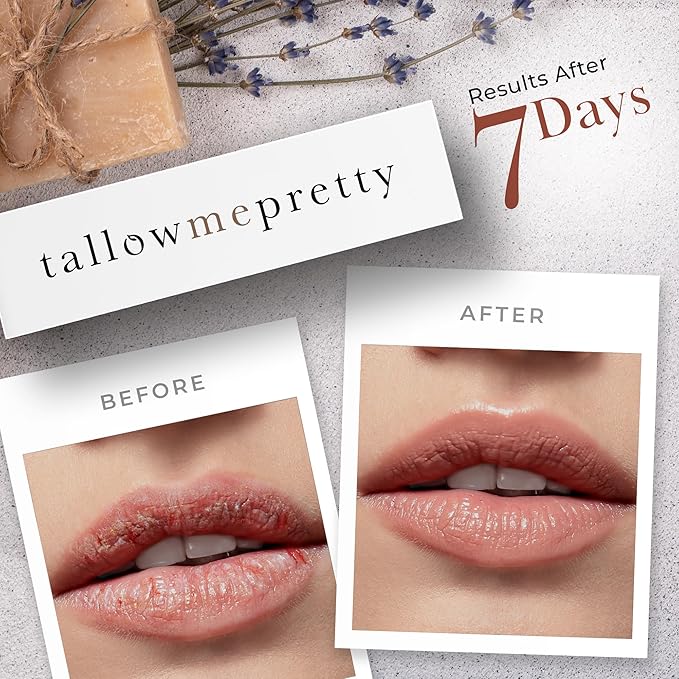 Creamsicle Lip Balm, Luxuriously Soothing & Protective Tallow Lip Balm w/Nutrient-Rich Tallow, Vanilla Bean, Sweet Orange Essential Oil & More, Non-Toxic Lip Care, USA Made, .15 Oz.-Velvo Beauty