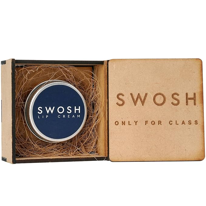 SWOSH Organic Lip Cream For Lightening & Brightening Dark Lips For Men & Women, 0.53 OUNCE with natural extract, clove oil, lavender oil, Lemon Grass oil lip Cream-Velvo Beauty