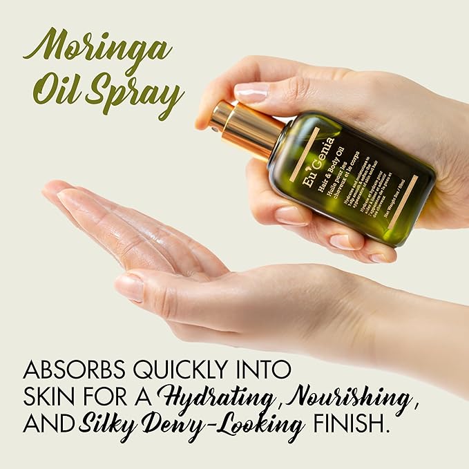 Face, Lip & Body Shea & Moringa 3-PC Gift Set – Hydrating Lip Balm, Nourishing Body Oil, 12oz Dermatological Shea Butter – Natural Skincare-Velvo Beauty