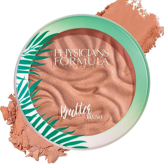 Physicians Formula Murumuru Butter Blush Vintage Rouge, Dermatologist Approved, Vegan-Velvo Beauty
