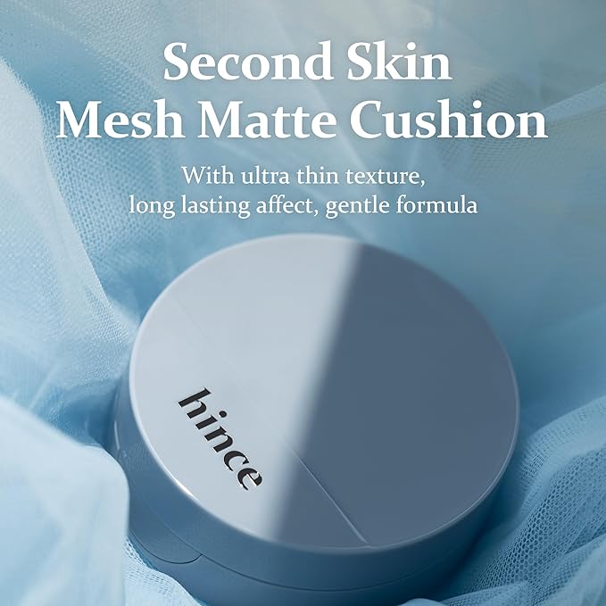 HINCE SECOND SKIN MESH MATTE CUSHION (PORCELAIN, 17)-Velvo Beauty