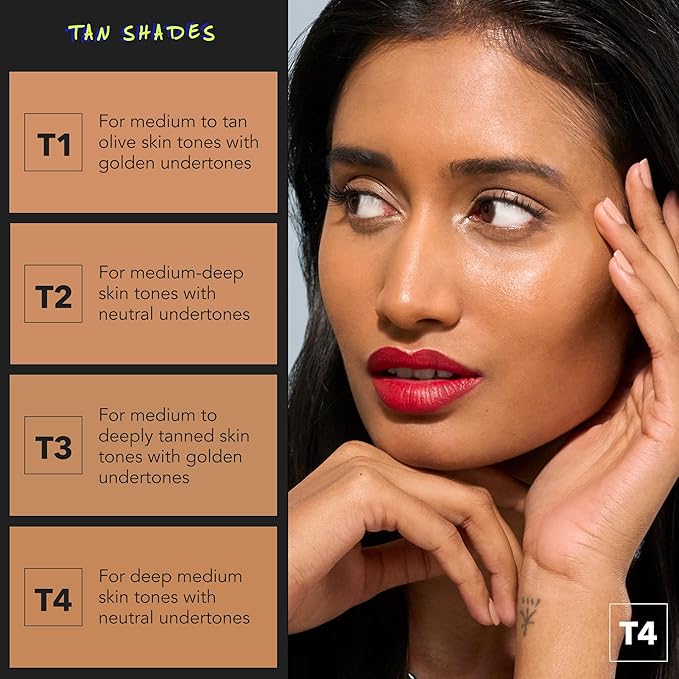 COVER FX Power Play Foundation - Shade T1 - Buildable Full Coverage - Waterproof Sweat-Proof Transfer-Proof - Natural Matte Finish - All Skin Types-Velvo Beauty