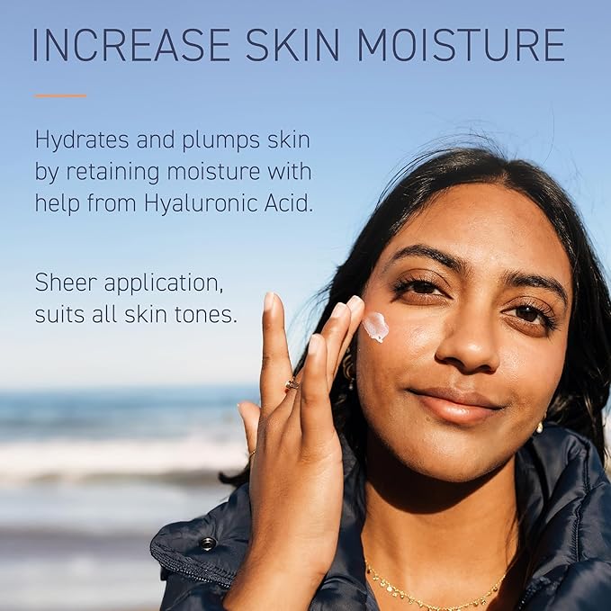 Brush On Block Untinted Mineral Sunscreen SPF 50 for Face | Broad Spectrum, Hyaluronic Acid, Sheer & Non-Greasy Moisturizer for Sensitive Skin, Zinc Oxide Sunscreen, P++++, Made in USA-Velvo Beauty