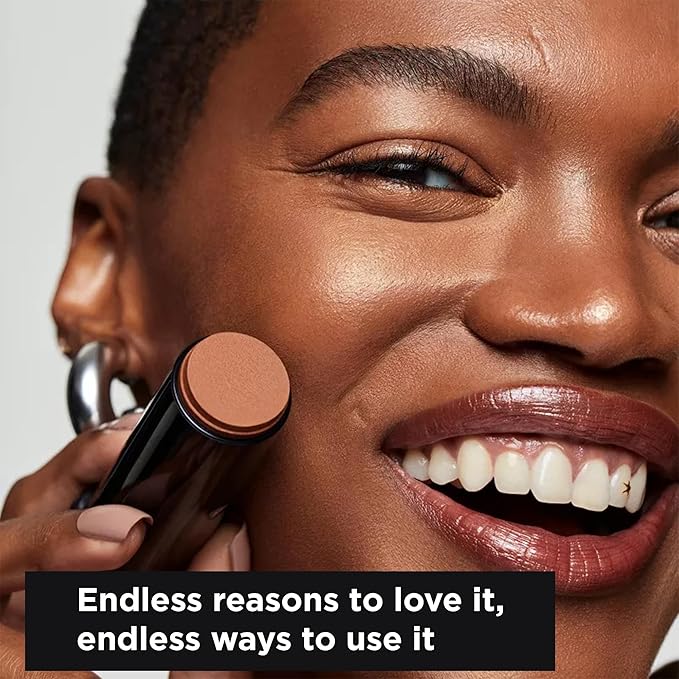 BLK/OPL Skin Perfecting Foundation Stick, SPF 15 Buildable & Blendable Face Foundation Makeup with Matte Finish - Full Coverage, Color Correcting & Sculpting - Hypoallergenic (Amber)-Velvo Beauty