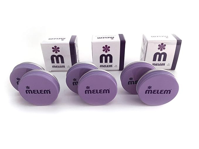 with Lanolin, Moisturizes Dry, Chapped and Cracked Skin and Lips, 6 Mini Tins (each .34 oz.)-Velvo Beauty